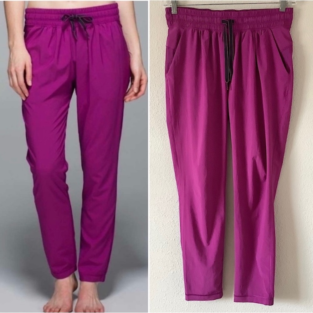 Lululemon Namaskar Pant II Swift Ultra Light Regal Plum Pull-On
